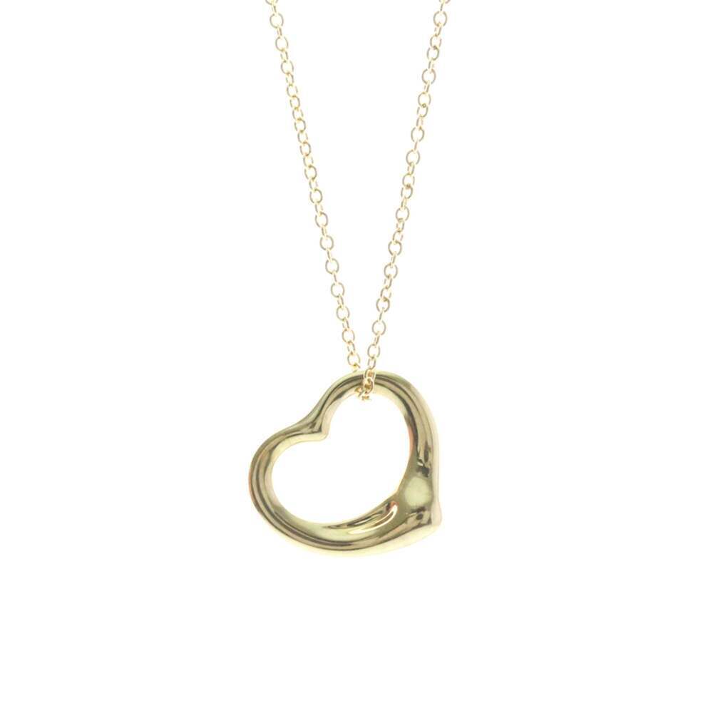 TIFFANY 18k Gold Heart Necklace